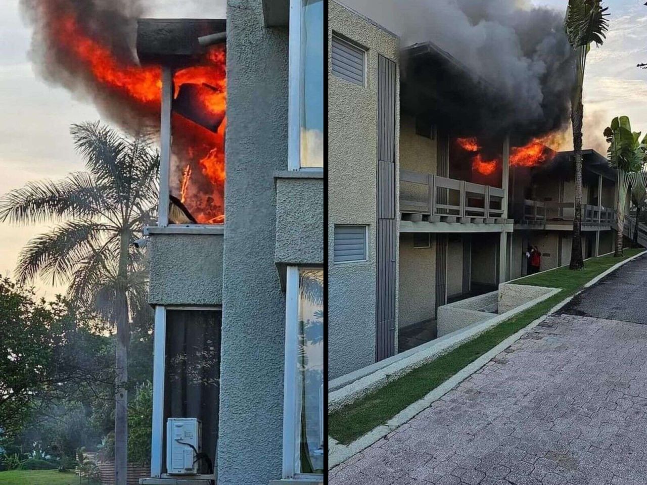 Fire breaks out at Hedonism II in Jamaica.
